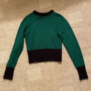 STAUD color block sweater